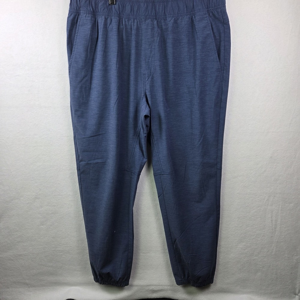 Huk Fishing Pants‎ Men's 2XL Blue Lightweight Jogger Drawstring Pull-On Comfort